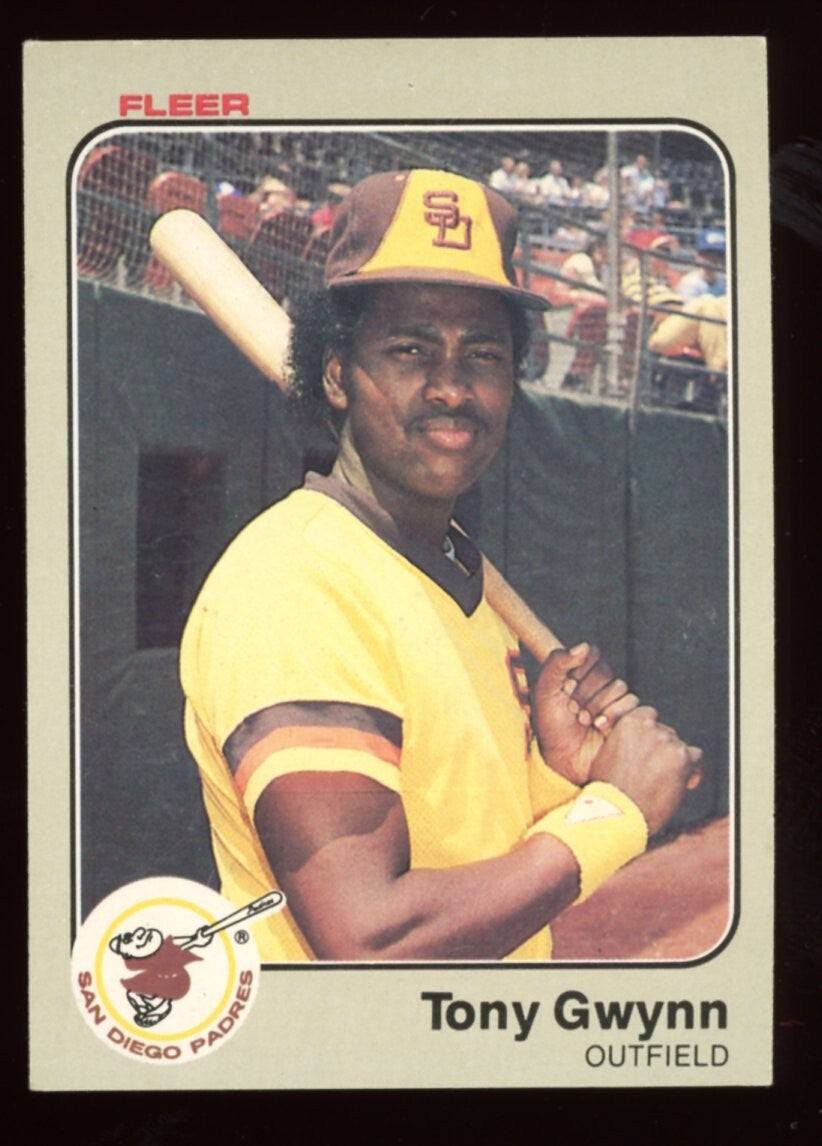 1983 Fleer Baseball Tony Gwynn #360 RC San Diego Padres MLB